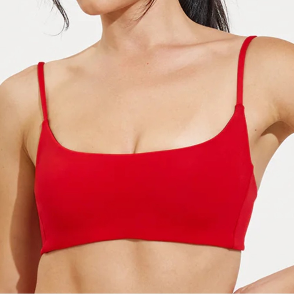 BNWT Left on Friday Pool Days Top Sweet Chili Heat Red Medium
